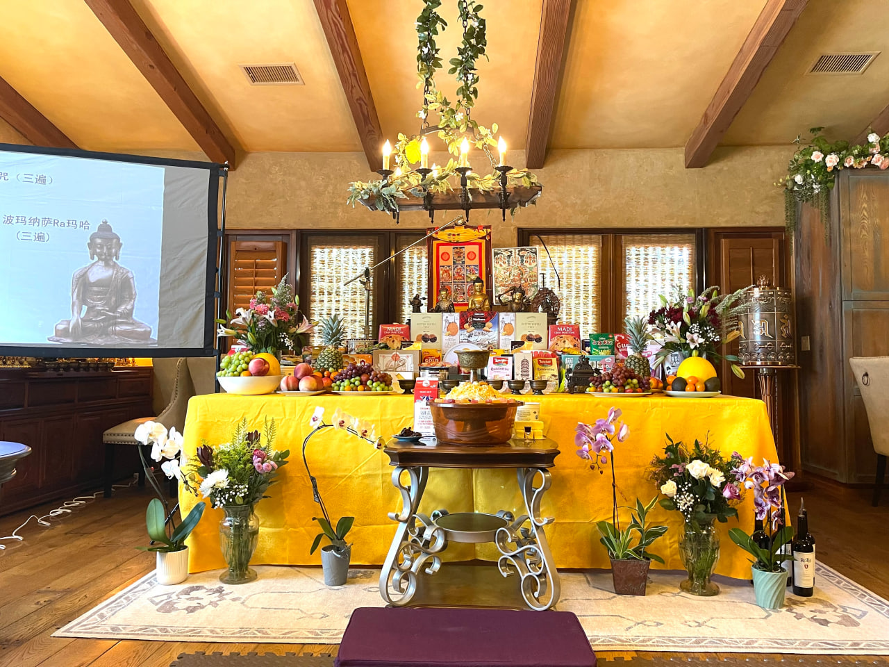 October 2025 Puja at San Diego Retreat Center