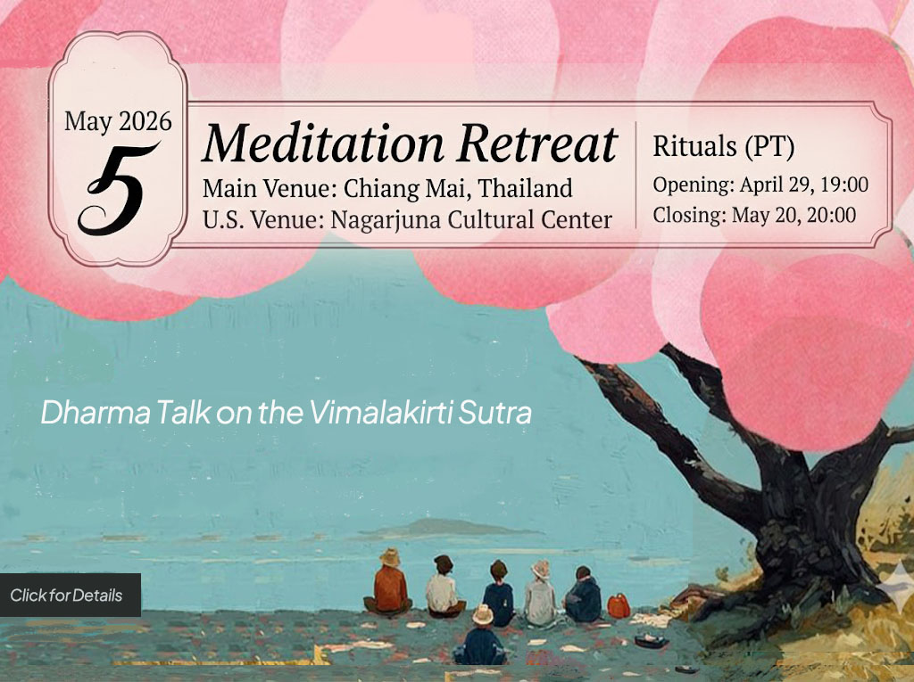 May 2026 Meditation Retreat in Chiang Mai Thailand