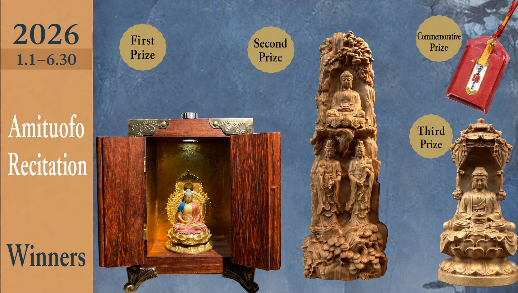 Amituofo Recitation Winners (January 1 – June 30, 2026)