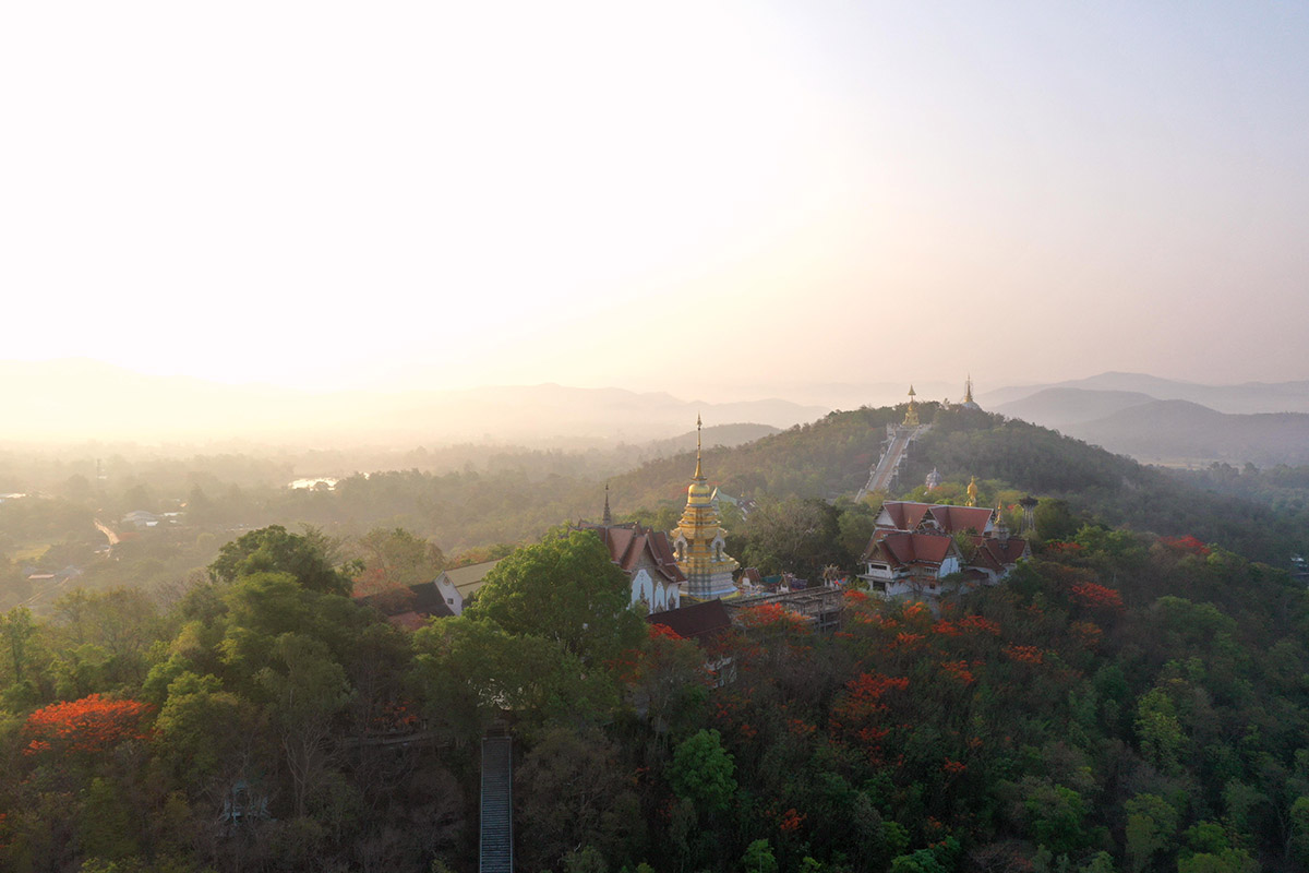 Wat Phra That Doi Saket from Different Angles